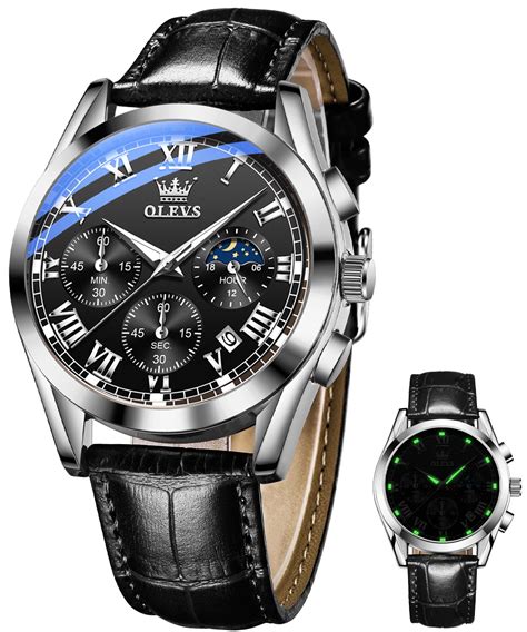 who makes olevs men's watches.